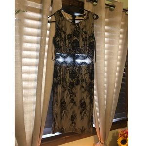 Lace midi dress used once in great condition.